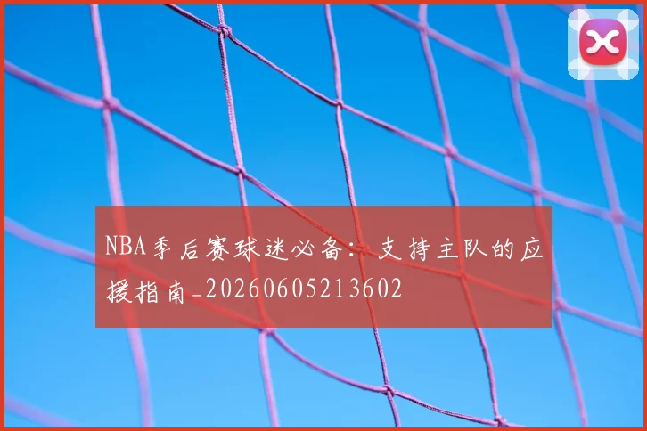 NBA季后赛球迷必备:支持主队的应援指南_20260605213602